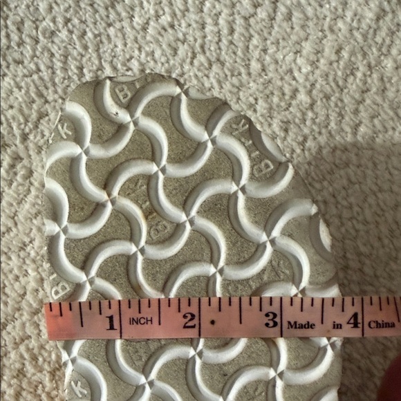 Birkenstock Arizona Two-Strap Sandals in Vegan Ombre Purple Fog/Apricot - size 7 - Picture 14 of 15